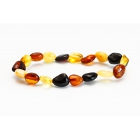 Baltic Amber Teething Bracelet - Butter Yellow